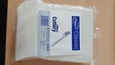 Plastic forks