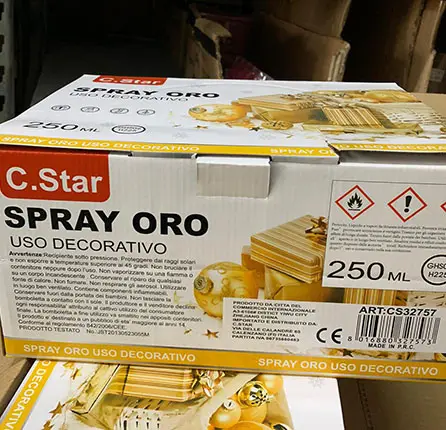 Decorative spray