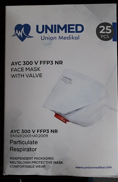 Particle filter mask