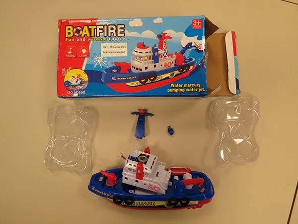 Водяная игрушка со ртутью, выбрасывающая струю воды