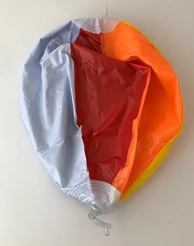Inflatable beach ball