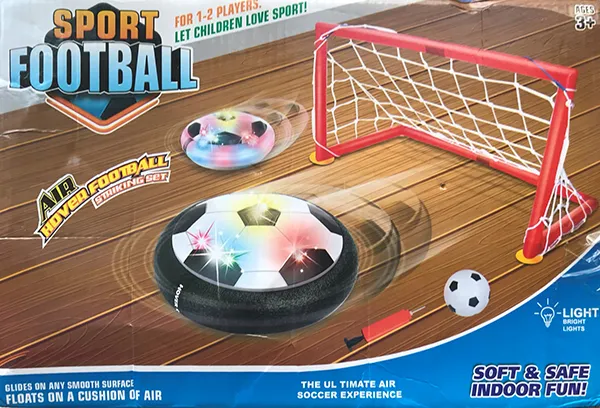 Electrical soccer game