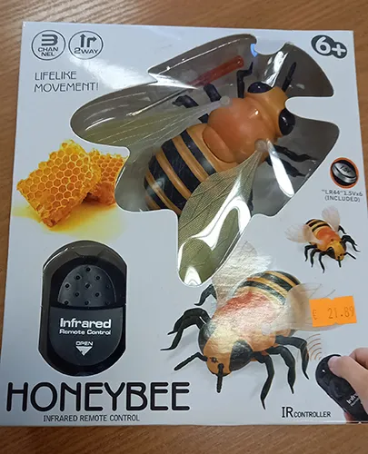 Radio-controlled (remote) bee