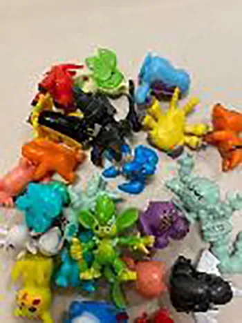 Plastic doll set