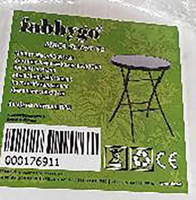 Garden table
