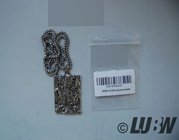 Necklace with pendant
