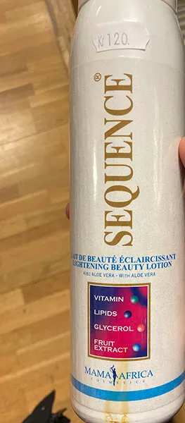 Skin-lightening lotion