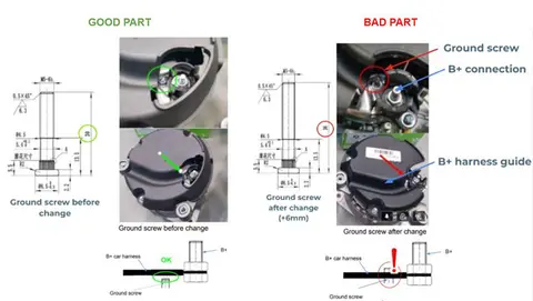 Vehicle part/alternator