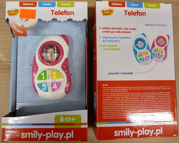 Игрушечный мобильный телефон