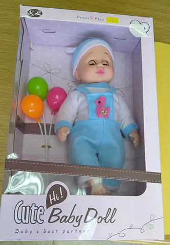 Plastic baby doll