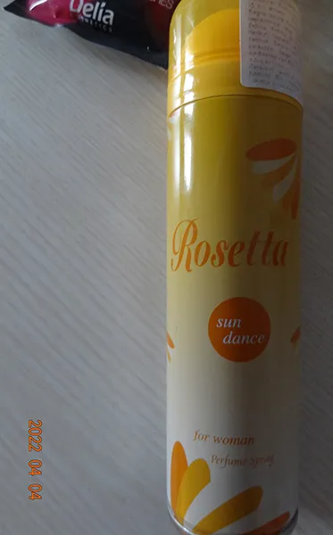 Deodorant spray