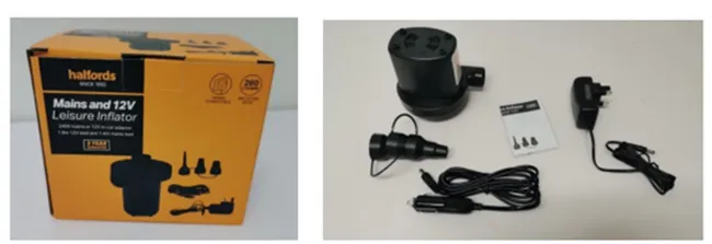 Leisure inflator