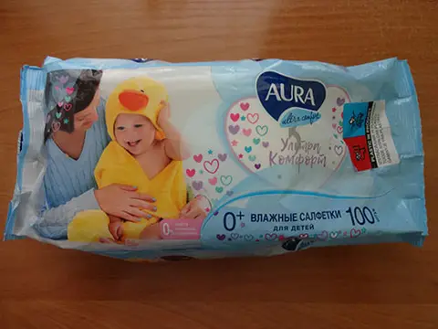 Влажные салфетки для детей