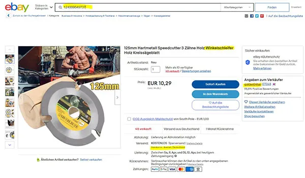 Circular saw blade
