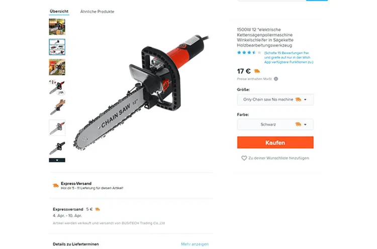 Chainsaw attachment
