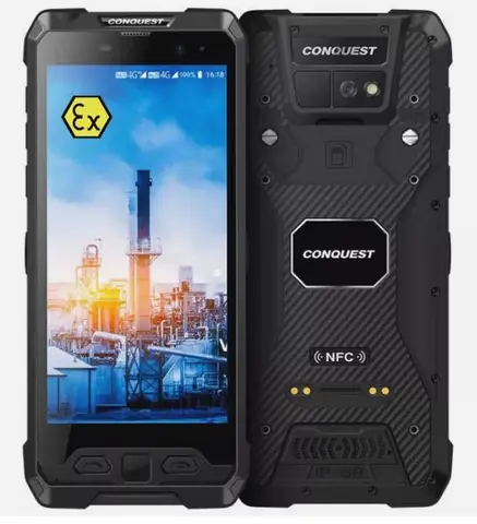 Smartphone for explosive atmospheres