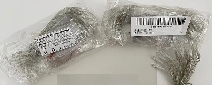 Outdoor lighting string