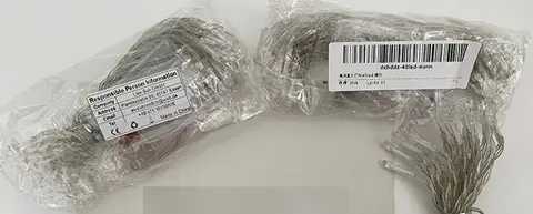 Outdoor lighting string