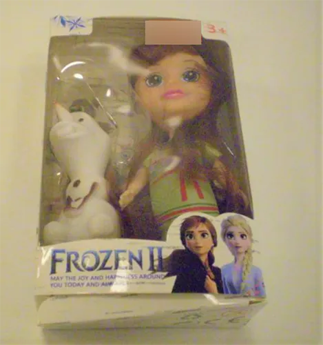 Plastic doll set