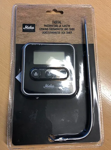 Digital cooking thermometer