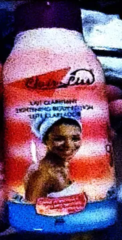 Skin-lightening body lotion
