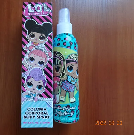 Leave-on body spray