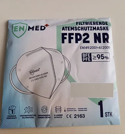 Particle filter mask