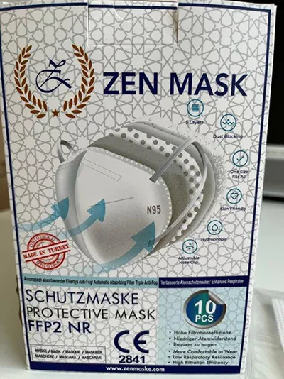 Particle filter mask