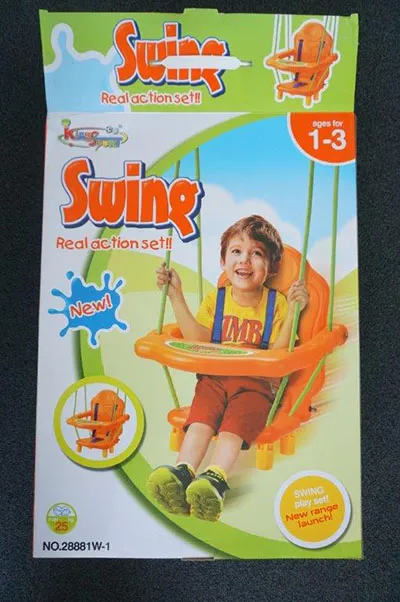 Plastic swing
