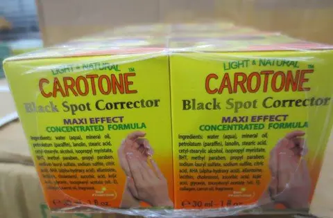 Skin whitening cream