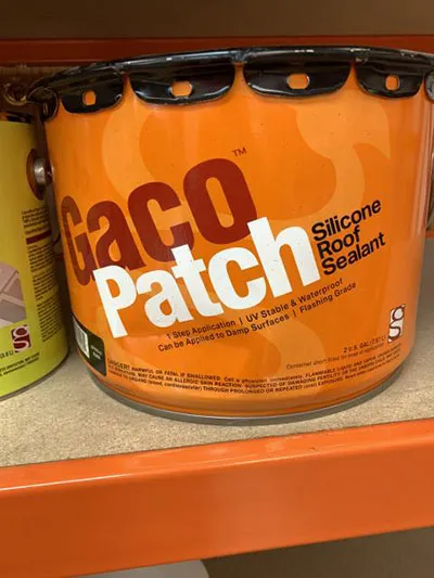 Silicone roof sealant