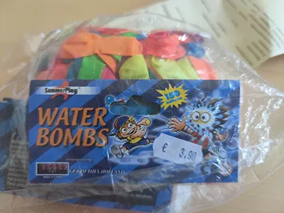 Water bombs