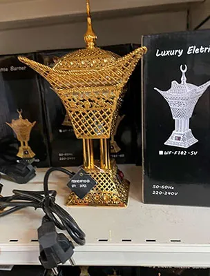 Electric incense burner