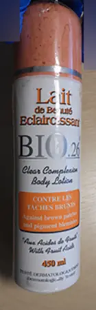 Skin lightening cream