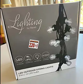 LED lighting chain