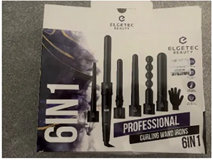 Curling wand irons