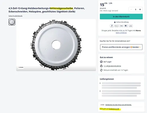 Circular saw blade