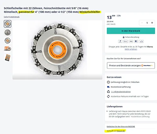 Circular saw blade