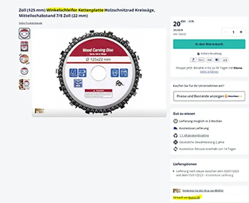 Пильный диск