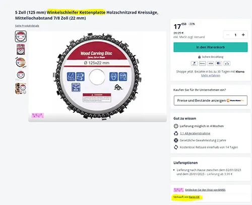Пильный диск