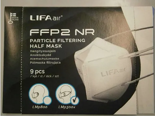 Particle filter mask