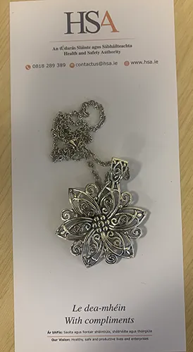 Necklace with pendant
