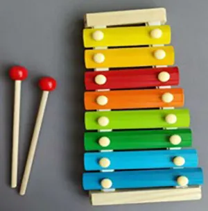 Wooden xylophone