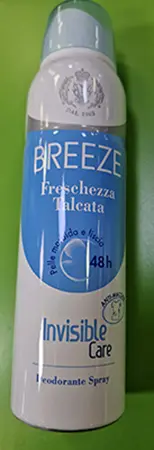 Spray deodorant