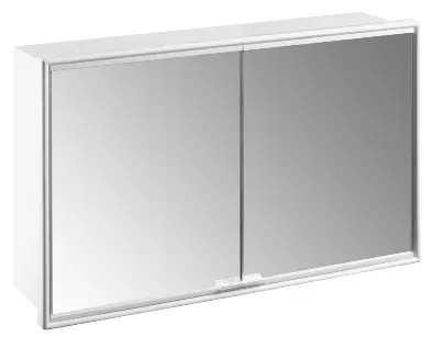 Mirrored bathroom cabinet