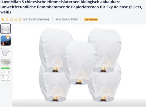 Sky lantern