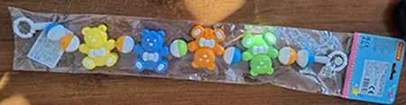 Plastic rattle