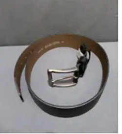 Leather belt