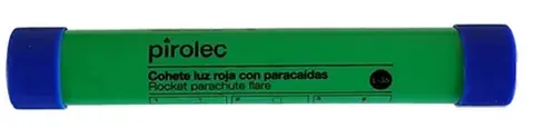 Parachute rocket flare