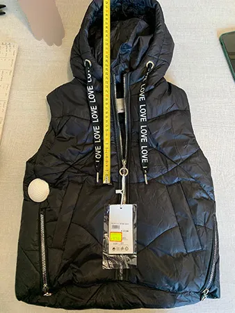 Gilet with hood